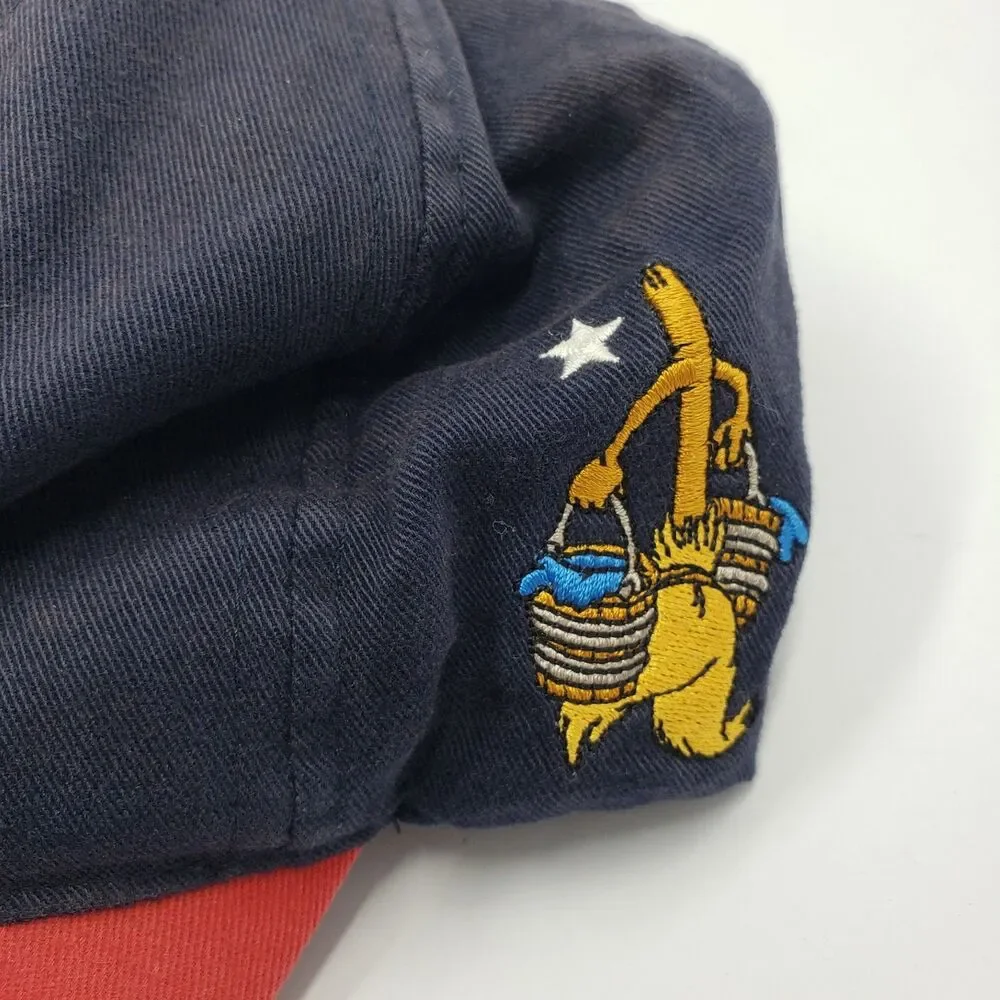 Vintage Walt Disney World Sorcerer Mickey Mouse Fantasia Hat Youth Cap Brooms